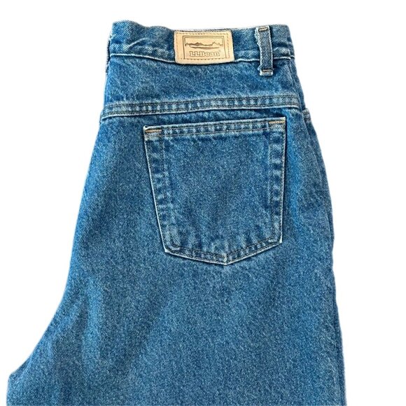 Vintage L.L. Bean Double L Flannel-Lined Jeans –  31" waist Made in USA - Picture 4 of 7